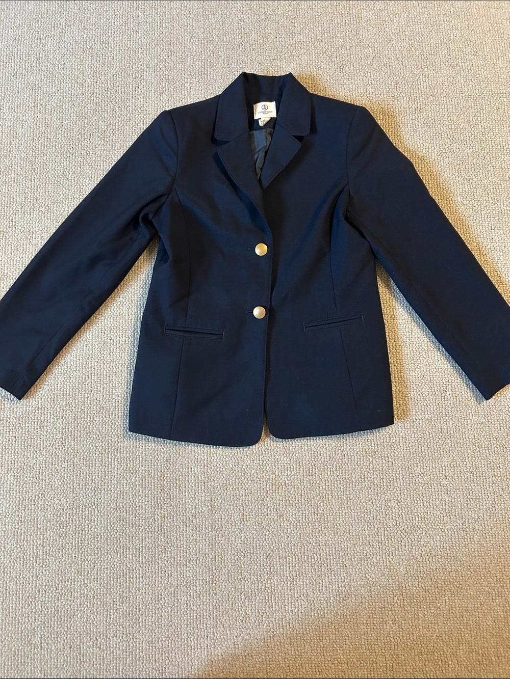 Lands End Girls School Uniform Blazer
